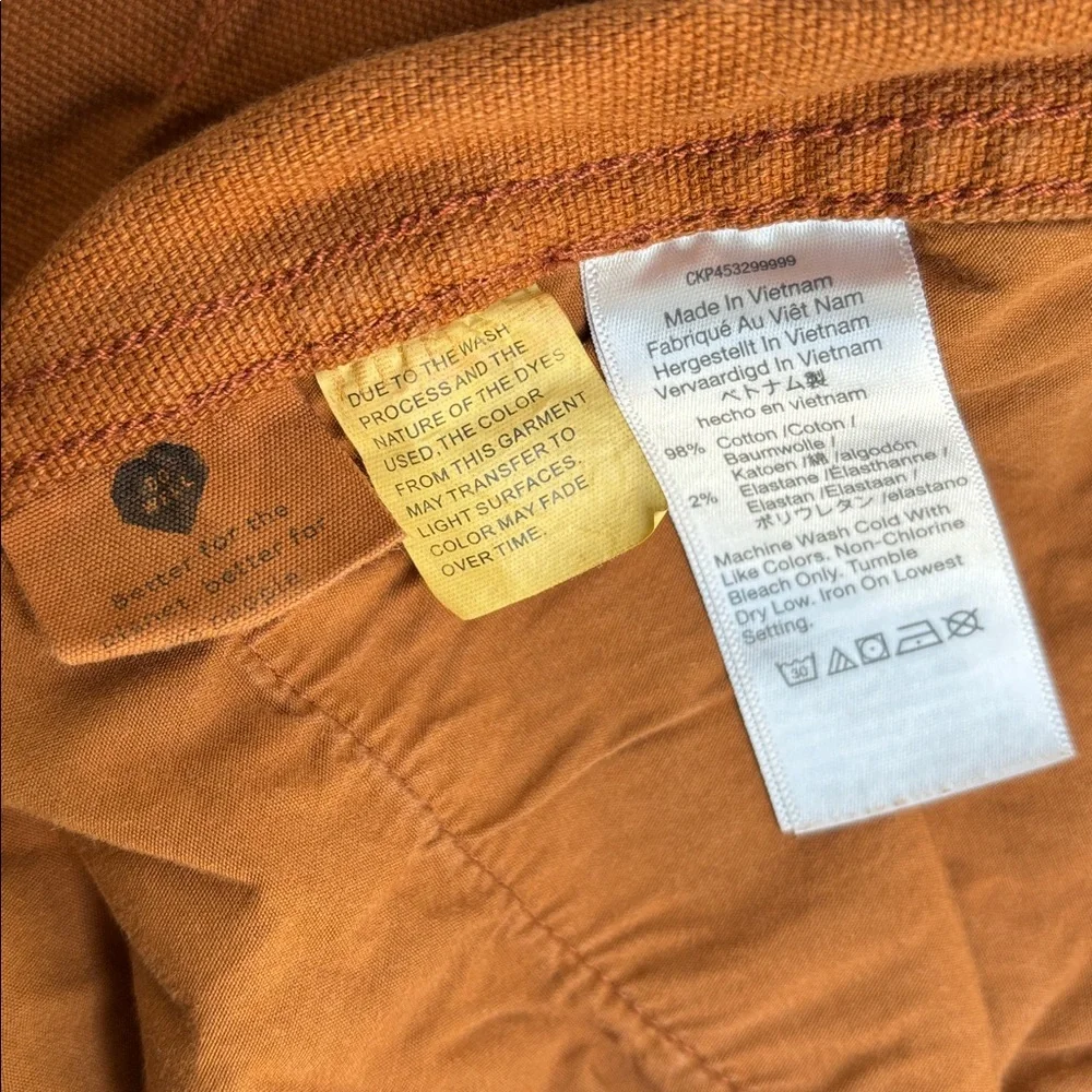 Madewell High Rise Slim Emmett Tapered Pants in Warm Toffee, 28 - Picture 11 of 11